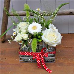 Set of 6 Dinky Milk Bottles