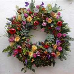 Festive Door Wreath