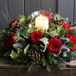 Nordic Table Centre in Red